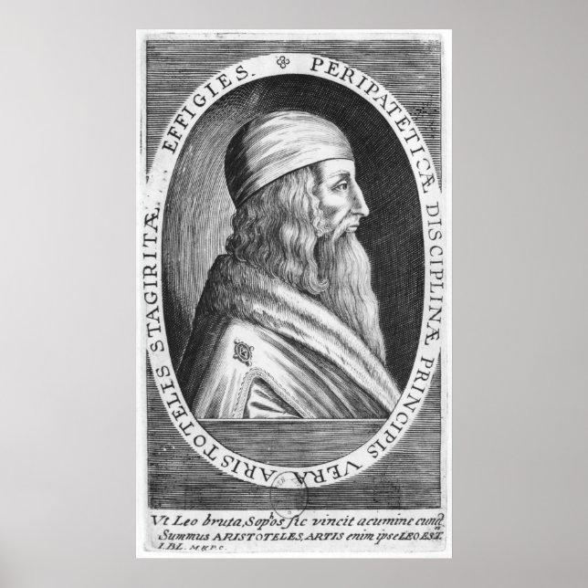 Aristoteles Poster (Vorne)