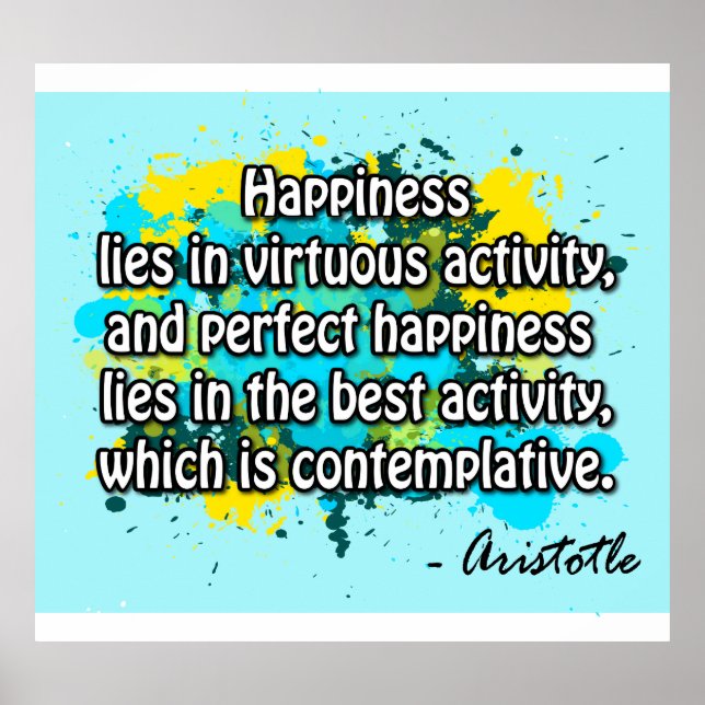 Aristoteles Poster (Vorne)