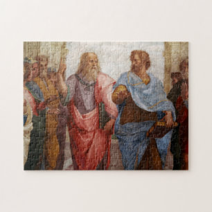 Aristoteles und Plato von Raphael Puzzle