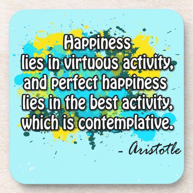 Aristoteles Untersetzer (Vorderseite)