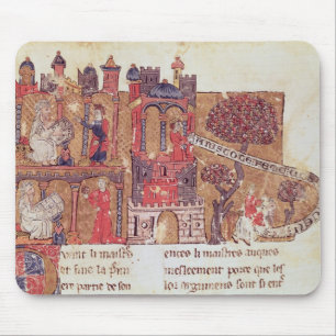 Aristoteles weist Alexander der Große herein an Mousepad