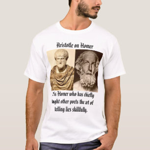 aristotle_altemps, Homer, Aristoteles auf Homer, T-Shirt