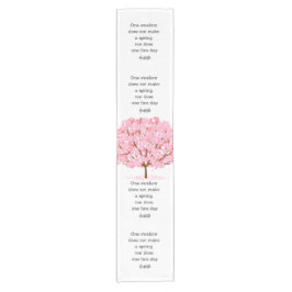 Aristotle Spring Quote Decor For Home Kurzer Tischläufer