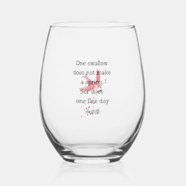 Aristotle Spring Quote Decor For Home Weinglas Ohne Stiel