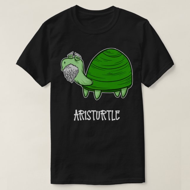 Aristurtle als Turtelpuppe T-Shirt (Design vorne)