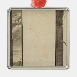 Aritfical Sphere Silbernes Ornament