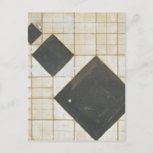 Arithmetische Komposition von Theo van Doesburg Postkarte