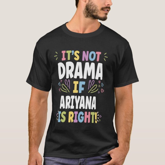 ARIYAH Personalisierte Frauengeschenk Custom ARIYA T-Shirt (Vorderseite)