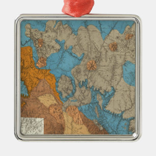 Arizona 5 silbernes ornament
