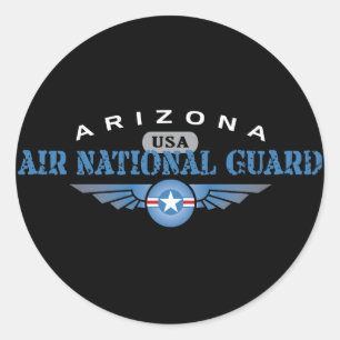 Arizona Air National Guard Runder Aufkleber