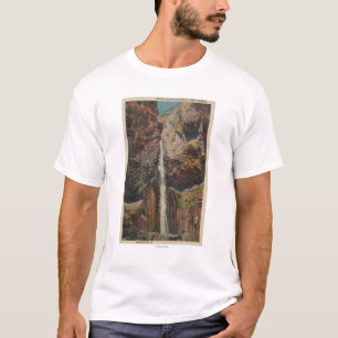 Arizona - Ansicht des Bandes fällt in Grand Canyo T-Shirt