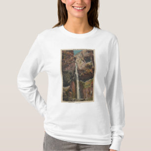 Arizona - Ansicht des Bandes fällt in Grand Canyon T-Shirt