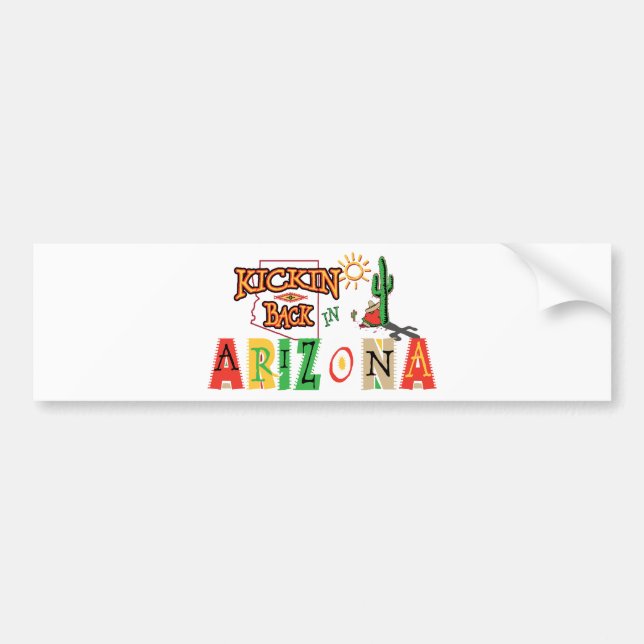 Arizona Autoaufkleber (Vorne)