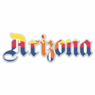 Arizona AZ American Staatsstolz Liebe Aufkleber