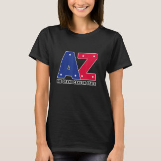 Arizona AZ Retro American Flags Prix T-Shirt