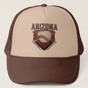 Arizona-Baseball-Schmutz-Art-Entwurf Truckerkappe