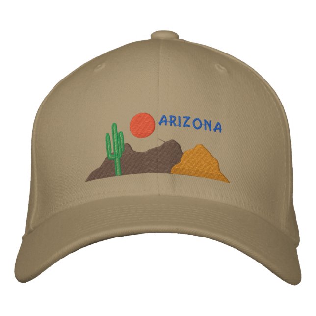 Arizona bestickter Hut (Vorderseite)