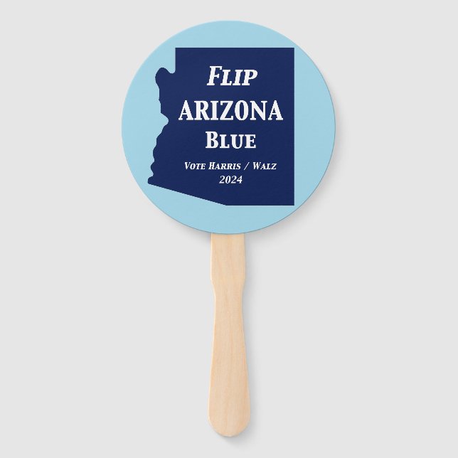 Arizona Blue im Jahr 2024 gedreht Fächer (Vorderseite)