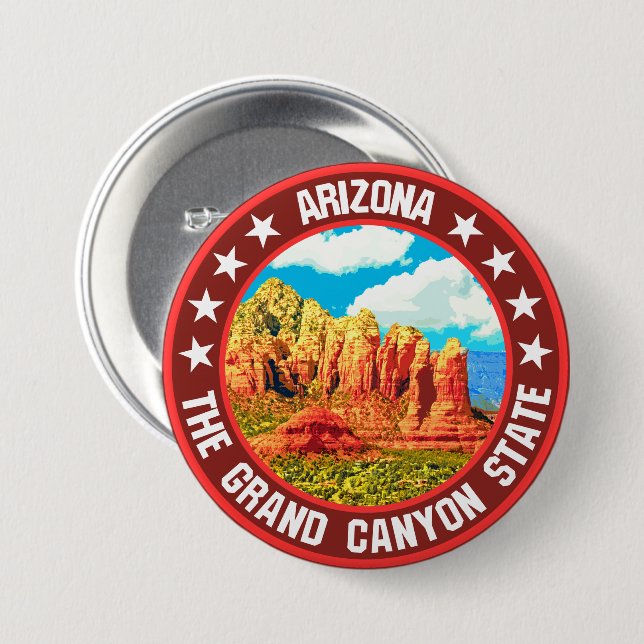 Arizona Button (Vorne & Hinten)