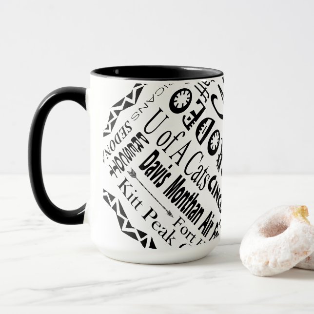 Arizona Buzz Words Tasse (Mit Donut)