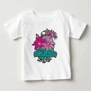 Arizona Cactus Blooms Baby T-shirt