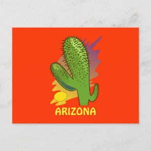 ARIZONA CACTUS POSTKARTE