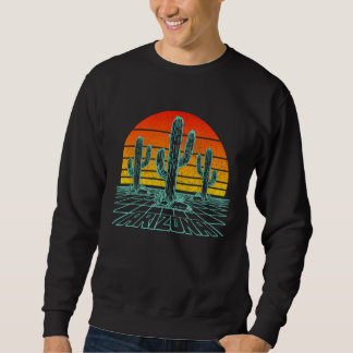 Arizona Cactus Vintage Retro Sweatshirt