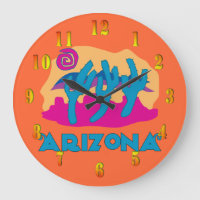 Arizona Cactus Wall Clock