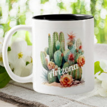 Arizona Cactus Watercolor Garden Pflanze