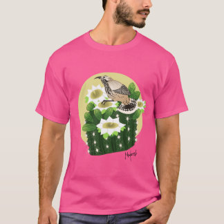 Arizona Cactus Wren und Saguaro Cactus Oversized T-Shirt