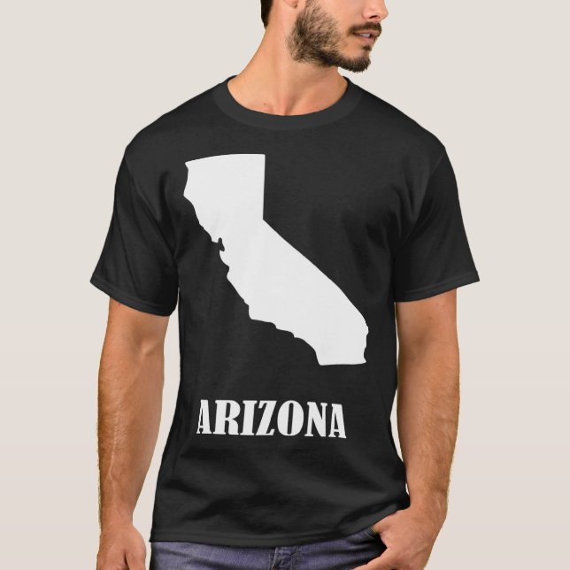 Arizona California I'm Not Stupid You're Stoopid T-Shirt (Vorderseite)