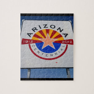 Arizona Centennial-Schild Puzzles