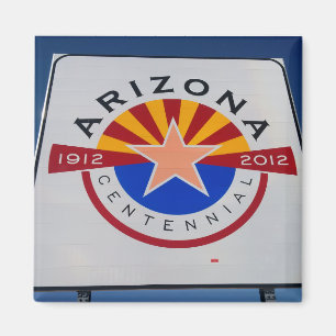 Arizona Centennial Sign Magnet