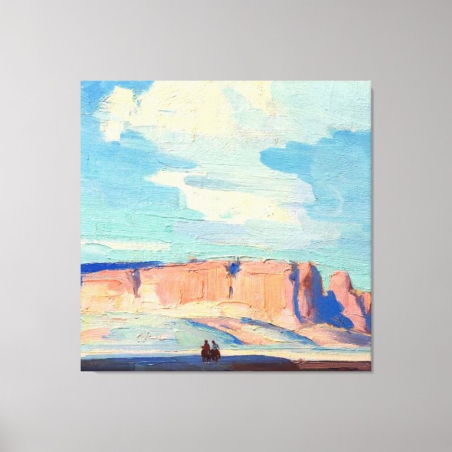 Arizona Clouds von Edgar Payne Leinwanddruck (Vorderseite)