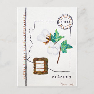 Arizona Cotton Postkarte