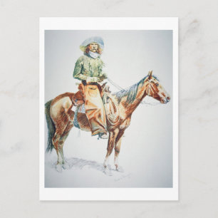 Arizona Cowboy, 1901 Postkarte