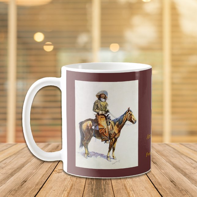 Arizona Cowboy Remington Fine Art Tasse (Von Creator hochgeladen)