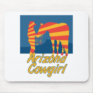 Arizona CowGirl Mousepad