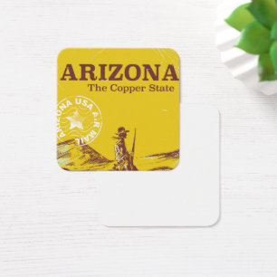 Arizona, der Kupferstaat, Vintage-Reiseposter