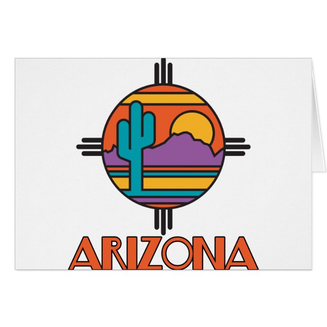 Arizona Desert Mandala (Vorderseite (Horizontal))