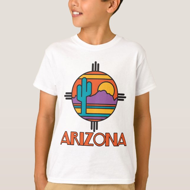 Arizona Desert Mandala T-Shirt (Vorderseite)