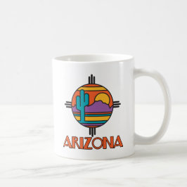 Arizona Desert Mandala Tasse