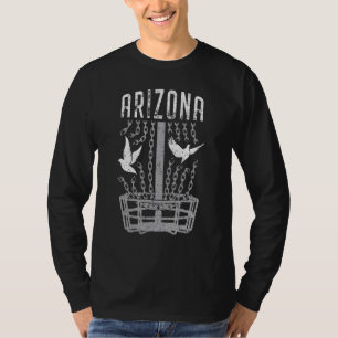 Arizona Disk Golf Player Breaking Chains Birdie T-Shirt