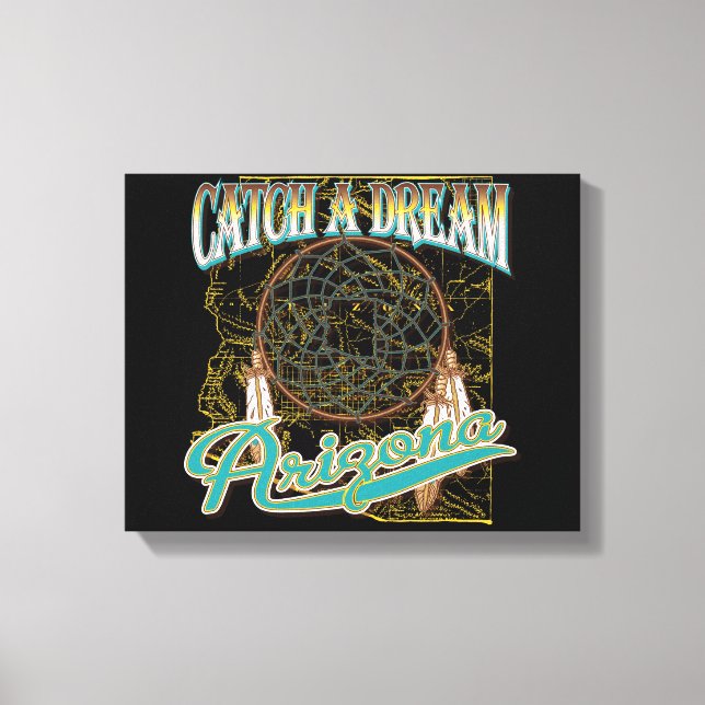 Arizona Dream Catcher Leinwanddruck (Vorderseite)