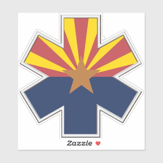 Arizona EMS Aufkleber (Blatt)