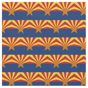 Arizona Flag & America Staat Fabric/USA mode Stoff