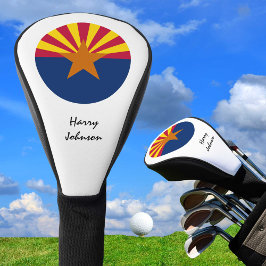 Arizona Flag & Mit Monogramm Golf Clubs deckt die  Headcover