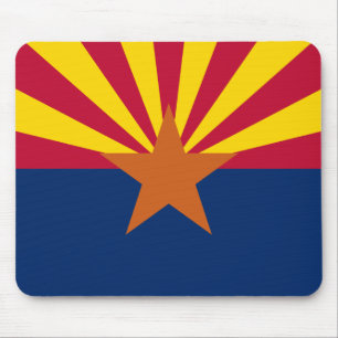 Arizona-Flagge, American The Copper State Mousepad