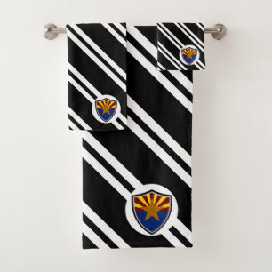 Arizona-Flagge Badhandtuch Set
