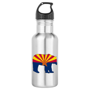 Arizona-Flagge Bär Edelstahlflasche